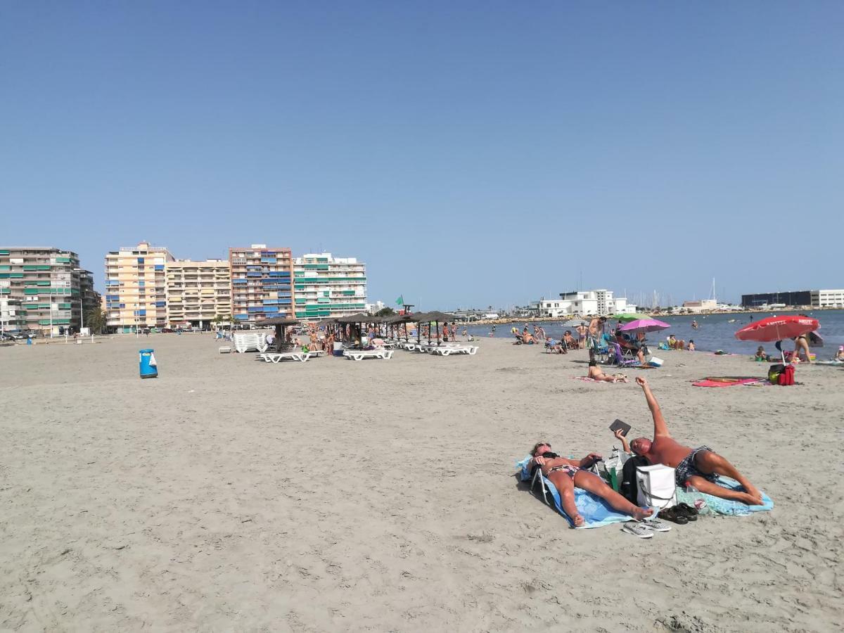 شقة Playa 500M Y Centro Pueblo 600M, Piscina, 4 Clim, 2 Parkings سانتا بولا المظهر الخارجي الصورة