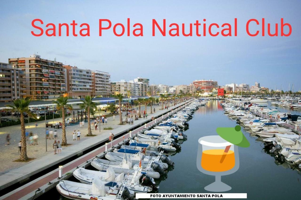 شقة Playa 500M Y Centro Pueblo 600M, Piscina, 4 Clim, 2 Parkings سانتا بولا المظهر الخارجي الصورة